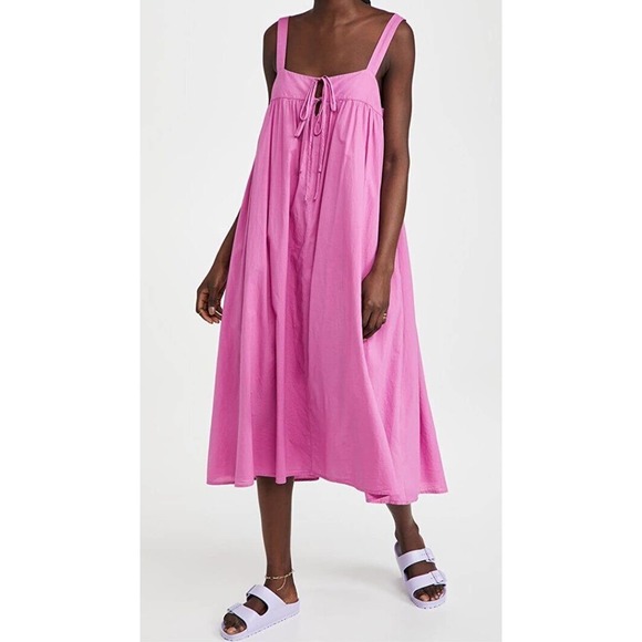 XiRENA Dresses & Skirts - XIRENA Sz S Small Orchid Pink Kynsley Sleeveless Tank Midi Dress Cotton